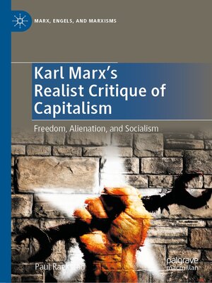 cover image of Karl Marx's Realist Critique of Capitalism
